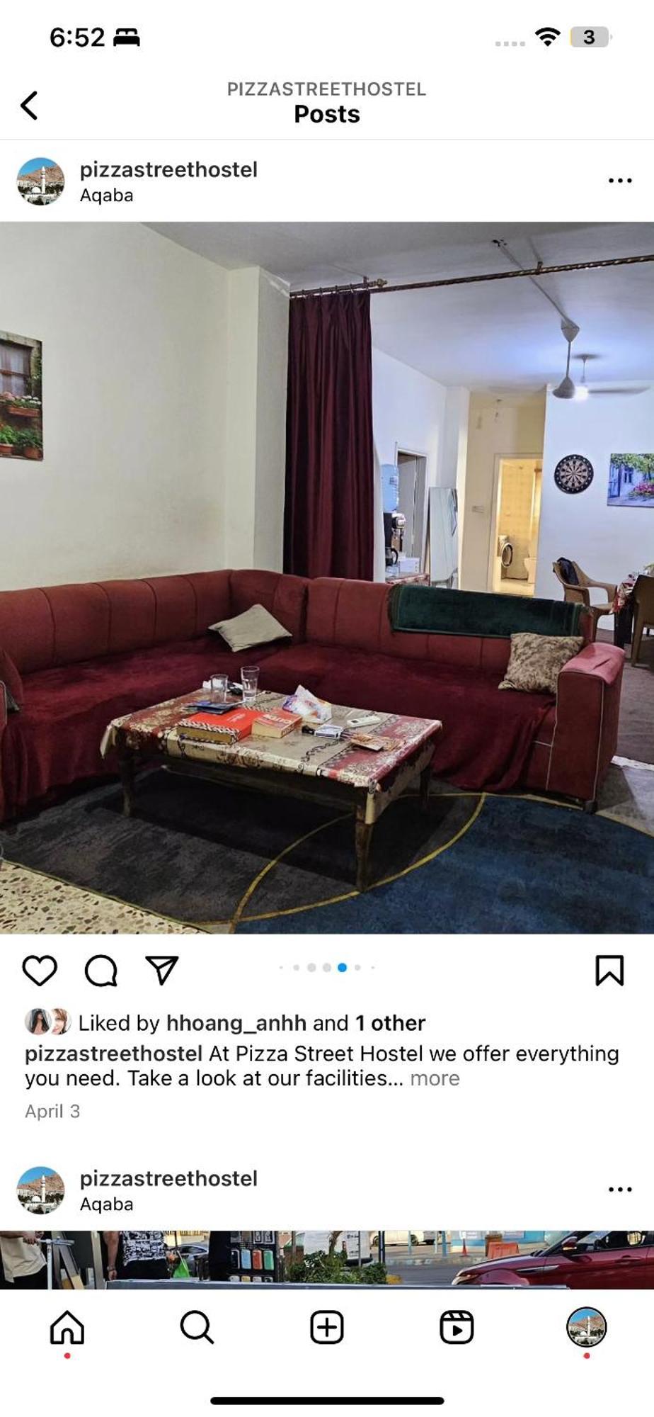 Pizza Street Hostel Akaba Eksteriør bilde
